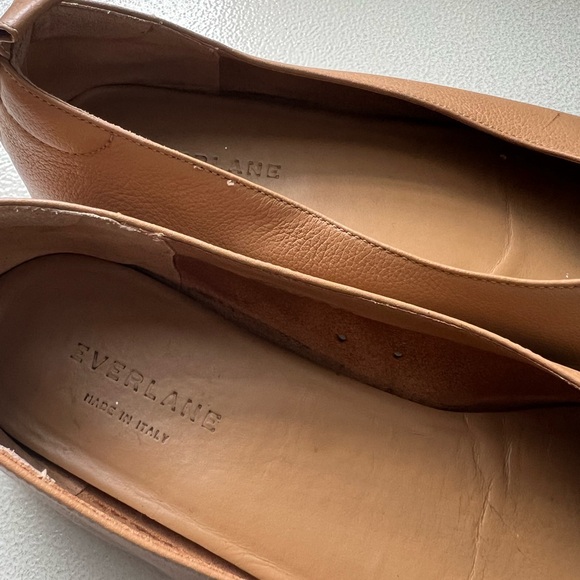 Everlane day glove ballet flat shoes tan size 8 good condition - Picture 4 of 7
